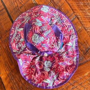 Floral Purple Sun Hat